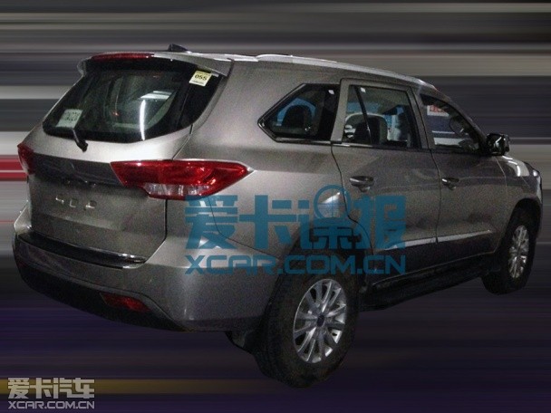 福迪全新SUV 諜照