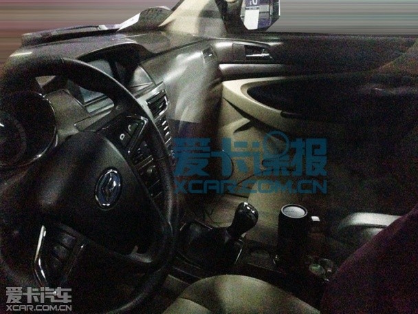 福迪全新SUV 諜照