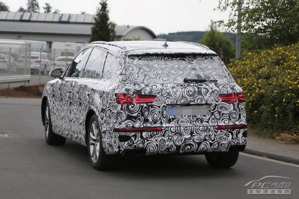 奧迪Q7 e-tron諜照