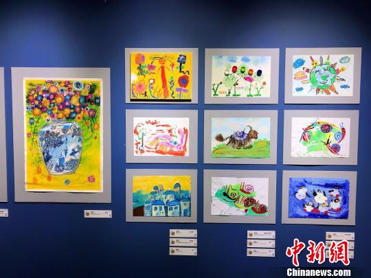 國(guó)際兒童創(chuàng)意畫展“與世界對(duì)畫”在滬開幕