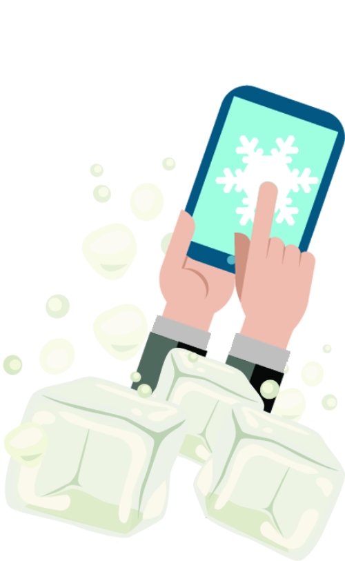 溫度降低手機也“喊冷” 玩手機也可不“凍手” 溫度降低手機也“喊冷” 玩手機也可不“凍手”