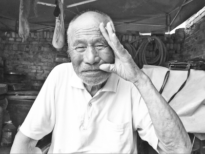 濮陽97歲抗戰(zhàn)老兵 79年前與日軍在盧溝橋上拼刺刀