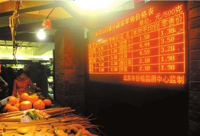 北京蔬菜價(jià)格漲勢(shì)已趨緩 曬菜價(jià)防止借機(jī)漲價(jià)