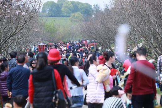 【萬(wàn)人春游踏青鳳凰溝 千名漫迷扮靚景區(qū)}】