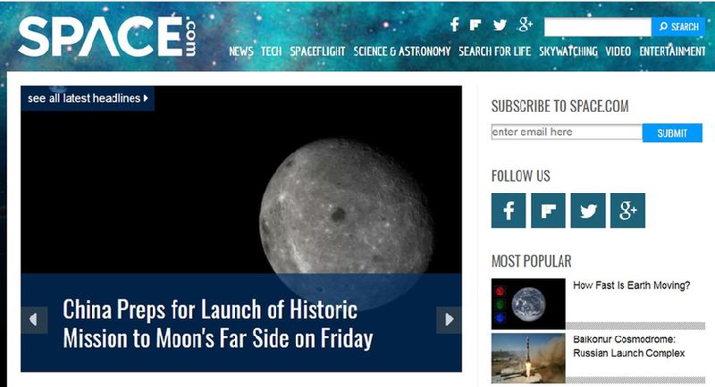 【中國那些事兒】“嫦娥”再飛天首巡月球背面 外媒:中國探月工程承載人類太空探索夢