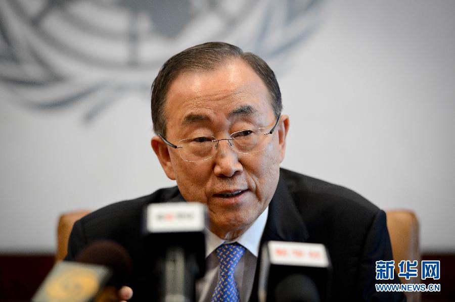 (國際·圖文互動)(1)潘基文對亞信第四次峰會取得巨大成功充滿信心